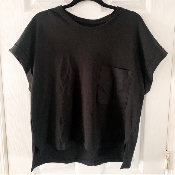 Avia Tops - Oversized Pocket T-Shirt; Workout